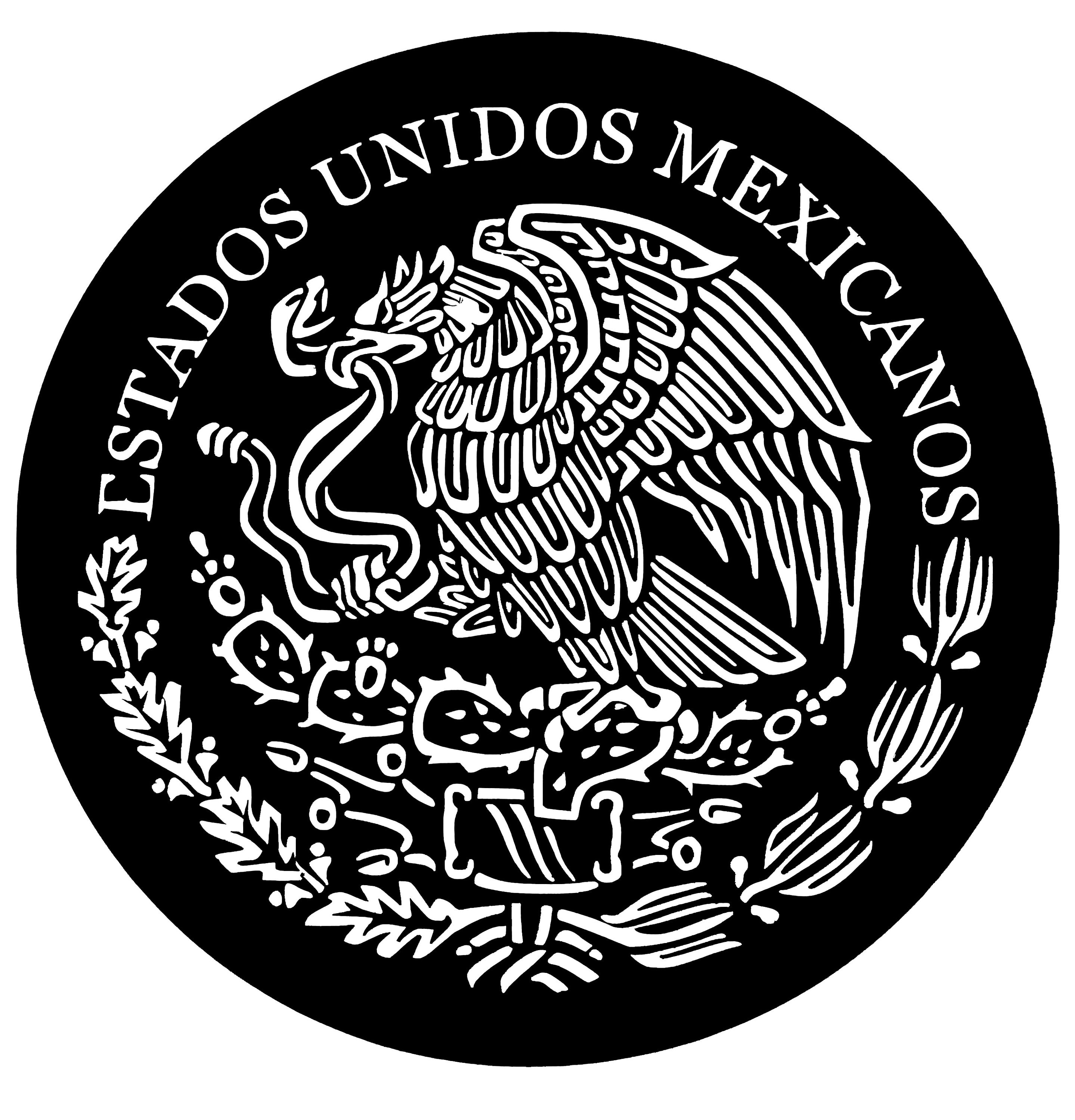 Mexican Coat of Arms Decal Sticker Mexico - Etsy
