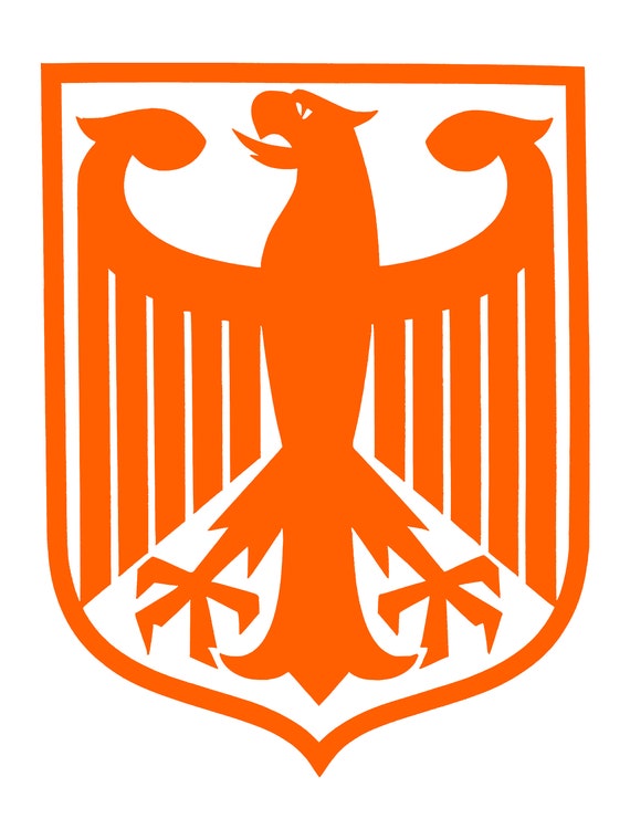 ドイツ国章デカールステッカー ドイツ帝国鷲 - Etsy 日本