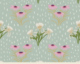 Wildflowers Seamless Pattern, Fabric Design (Digital Print)