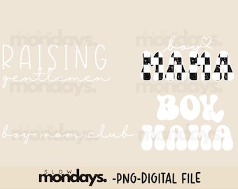 Boy Mom, PNG Bundle, Boy Mom PNG, Boy Mom Sweatshirt design, Boy mom t-shirt design, Sublimation Design, PNG for stickers, T-shirt design