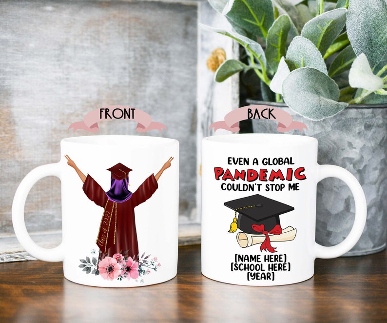 Personalized Graduation Gift Muslim Graduation Mug Hijab Etsy