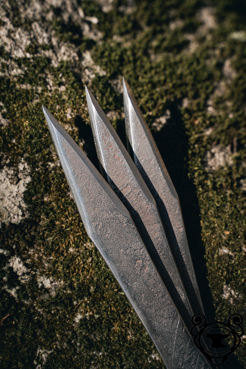 Throwing Knife Dart Set of 3 Etsy