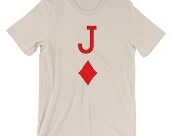 Jack of Diamonds Playing Card Halloween Costume T-shirt