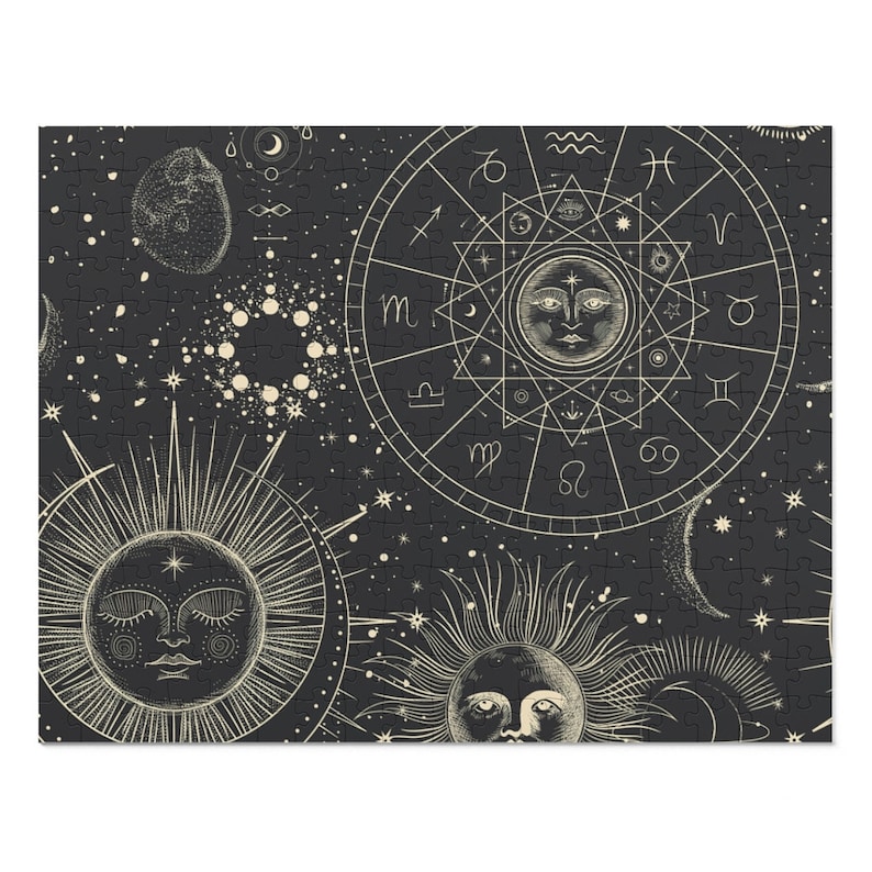 Mystic Astronomy 252 Piece Puzzle, Astrology Puzzle image 2
