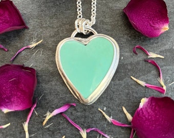 Turquoise Heart Pendant