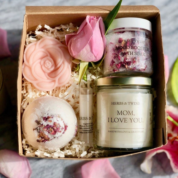 Mothers day gift from daughter personalized Mothers Day Gift Box Mothers day gifts baskets Mothers day gift ideas Spa Gift Set for Mom