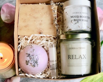 RELAX Personalized Gift for Women, Relaxation Spa Gift Set, Gift for woman, Gifts for women, Gifts for her, Gift for her, Gift for mom, Spa