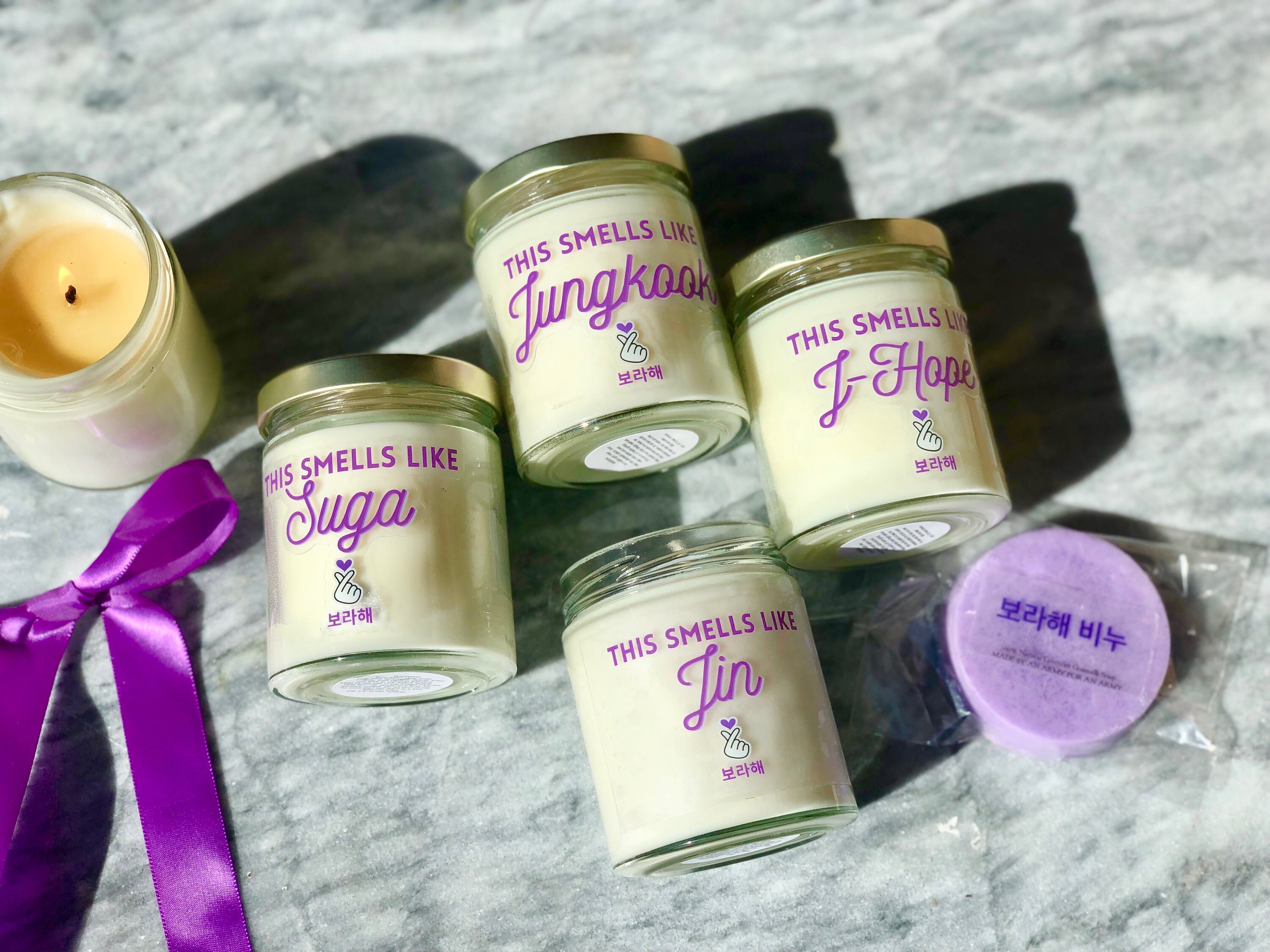Smells Like Jungkook KPOP Gift BTS Fan Gift Candle Army Etsy Canada