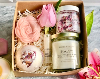 Personalized Birthday Gift Personalized Gift Ideas for Woman Spa Gift Basket for Her Birthday Gifts Birthday Gifts For Friend Personalized