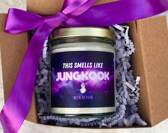 Odora di Jungkook, Regalo KPOP, Candela regalo fan BTS, Regalo dell&#39;esercito, Bangtan Boys, Regalo Bts Dynamite per Bts Fan Kpop Lover, Candela BTS Jungkook