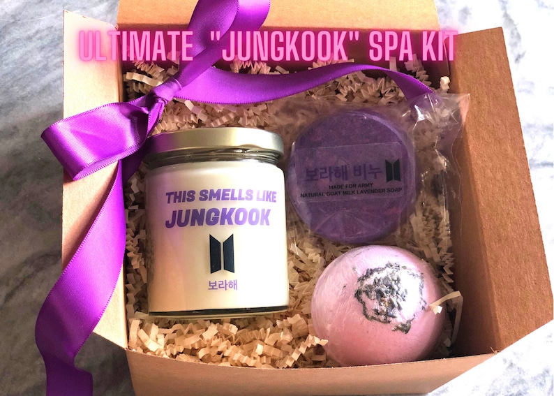 Huele a Jungkook, regalo KPOP, vela de regalo de fan de BTS, regalo del ejército, Bangtan Boys, regalo de dinamita Bts para Bts Fan Kpop Lover, vela BTS Jungkook imagen 5