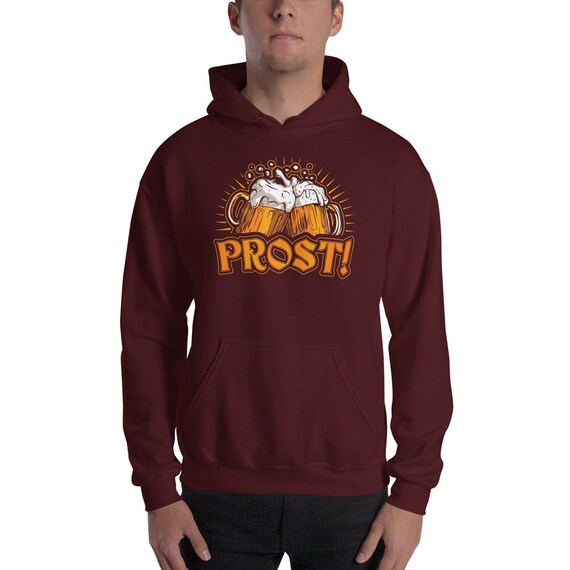 Oktoberfest à capuche Sweat, Prost Prost Prost Cheers en allemand, les amateurs de bière Sweat à capuche, fête et boire, partie bière, bière populaire Fest Sweatshirt 750eff Oktoberfest à capuche Sweat, Prost Prost Prost Cheers en allemand, les amateurs de bière Sweat à capuche, fête et boire, partie bière, bière populaire Fest Sweatshirt 750eff