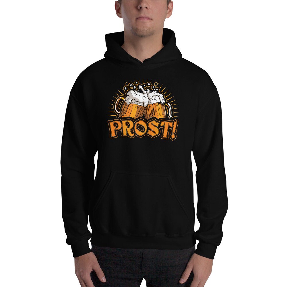 Oktoberfest à capuche Sweat, Prost Cheers en allemand, les amateurs de bière Sweat à capuche, fête et boire, partie bière, bière populaire Fest Sweatshirt Oktoberfest à capuche Sweat, Prost Prost Prost Cheers en allemand, les amateurs de bière Sweat à capuche, fête et boire, partie bière, bière populaire Fest Sweatshirt 750eff