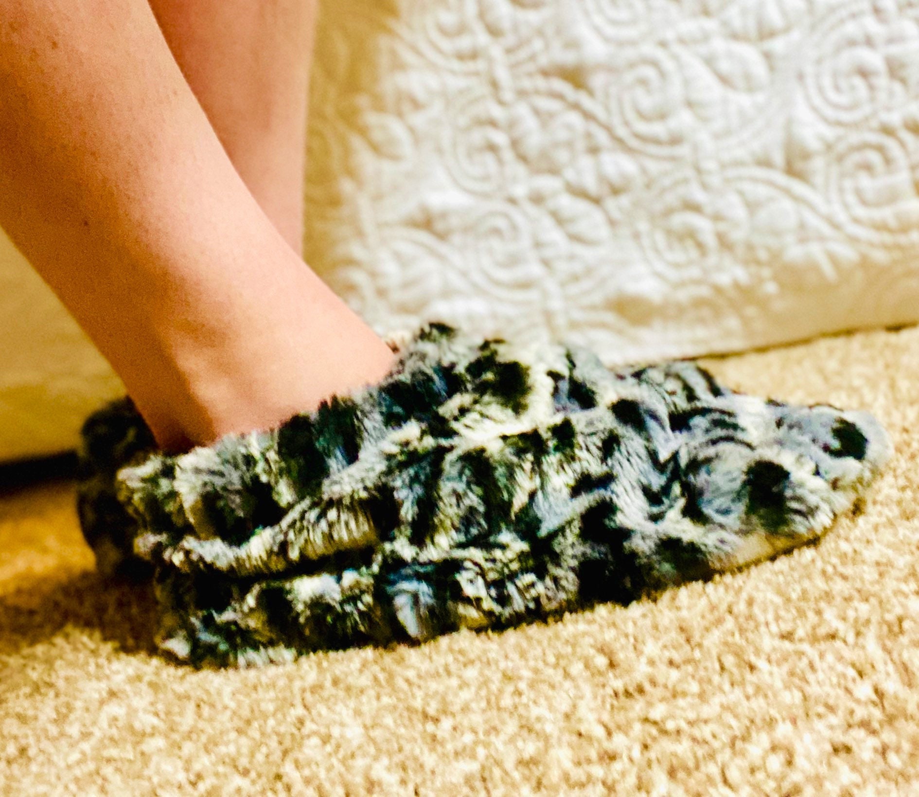 Minky slippers hot sale