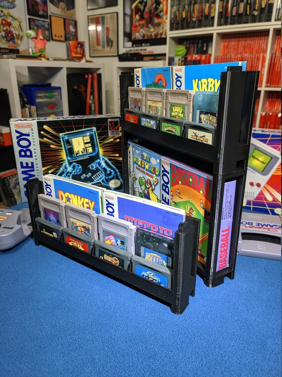 Shelf and Display for Nintendo Game Boy Games Manuals and Etsy