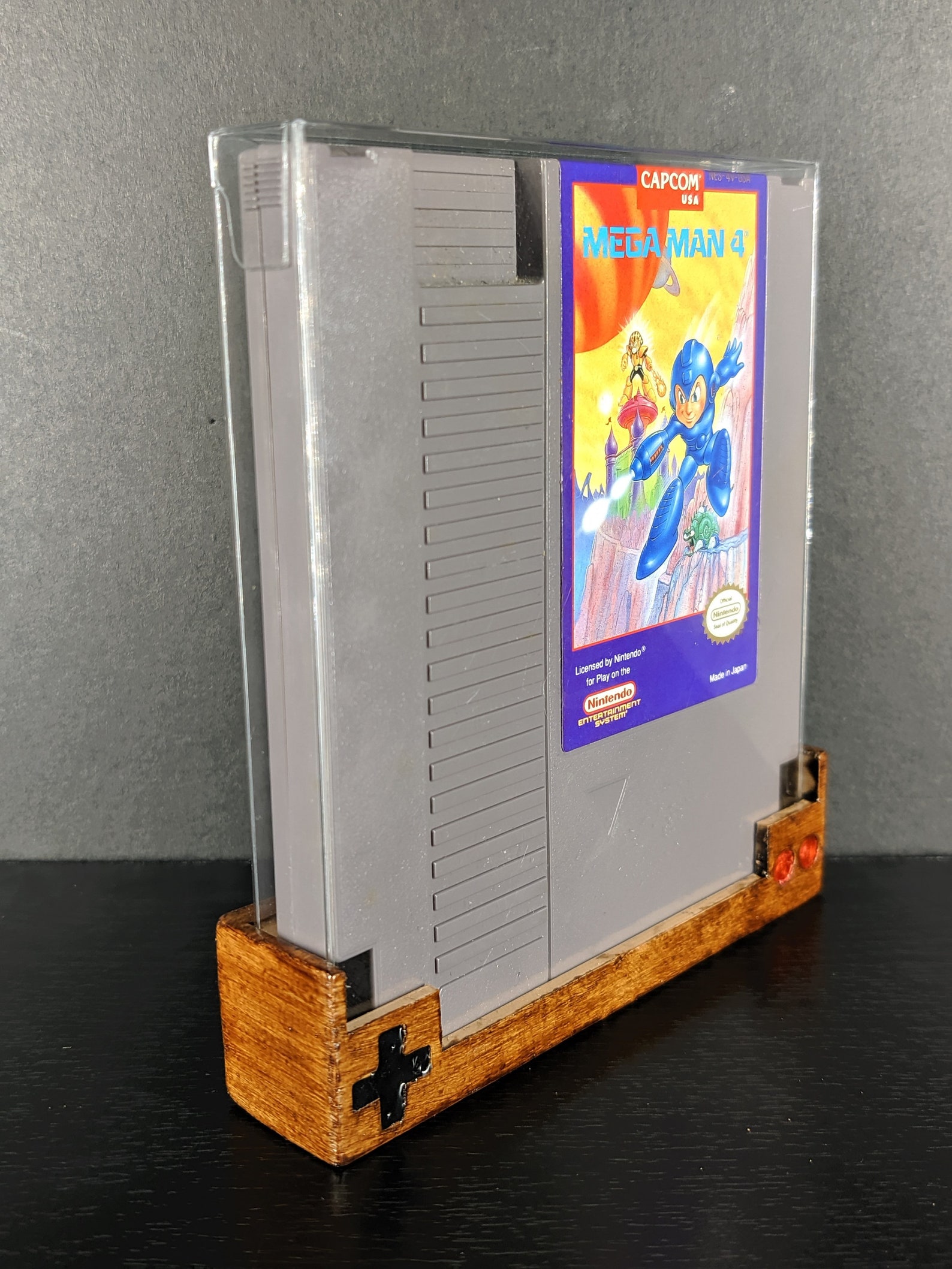 Montaje en pared Nintendo NES Game Cartridge Display Shelf Etsy