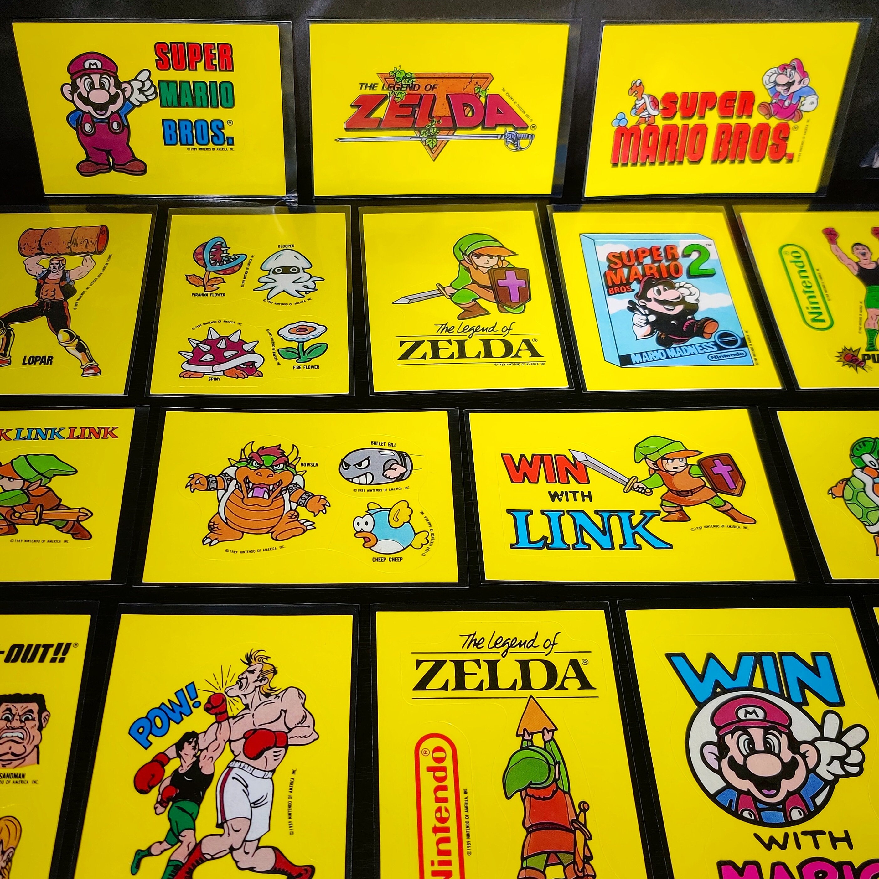 Nintendo Topps Collectible Scratch Off Cards 60 Total 1989 Etsy