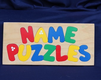 Custom Name Puzzle