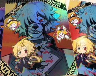Zenless Zone Zero ZZZ Lycahugo Sketchbook Notebook Journal