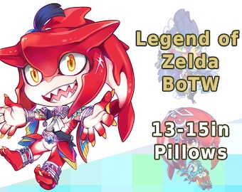 ゼルダの伝説 ブレスオブザワイルド LoZ BotW シドン・ミファー・レバリ 枕