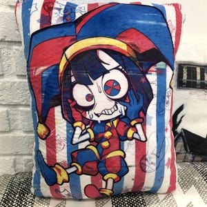 Digital Circus Pomni MinkyPillow