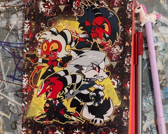 Helluva Boss Sketchbook Notebook Journal