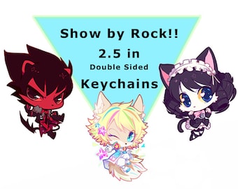 SHOW BY ROCK!! SB69 2.5インチチャームキーホルダー