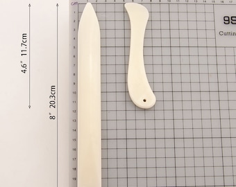 Plastic Bone Folder Set, Creaser Tools for Bookbinding Paper Crafts