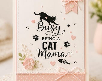 Sellos transparentes de gatos, sellos de goma de silicona para scrapbooking