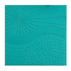 Sun Raise and lucky flower background embossing folder for card making stationary paper crafts stencil cutting die background