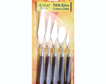 11 PCS Couteaux à Palette Kit,Spatule Couteau à Palette Peinture à l'huile  Accessoires, Peinture Peinture Grattoir poignée en Bois pour Artiste  Peinture À l'huile/Acrylique/Artisanat : : Cuisine et Maison