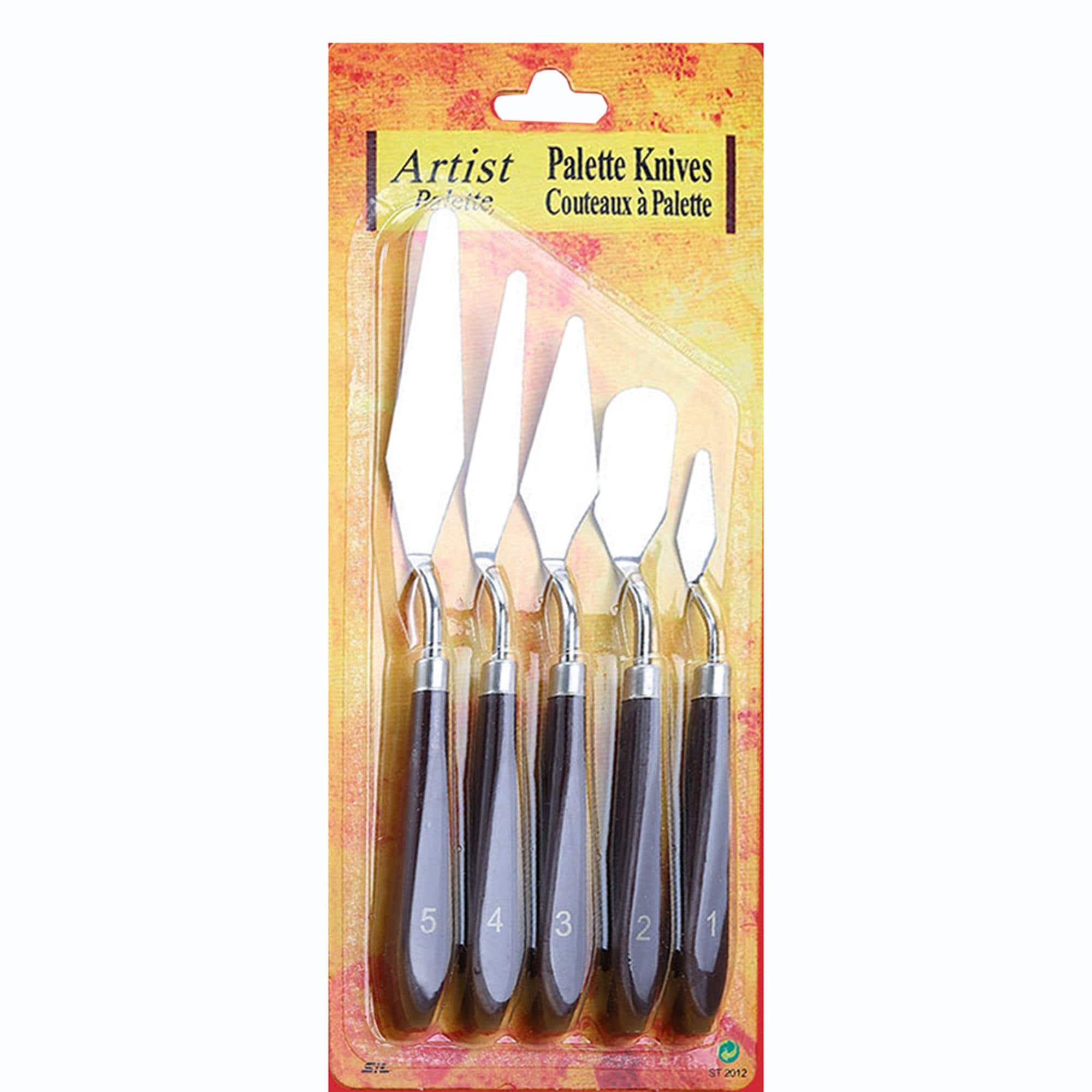 Chainplus Painting Knife Set of 2 - Two Palette Knives - Wood