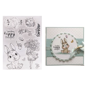 Friend forever Transparent Clear Silicone Stamp/Seal for DIY scrapbooking/photo album Decorative clear stamp sheets