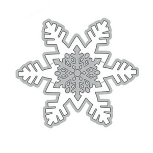 Fiocchi di neve Metallo Taglio Dies Stencil Embossing Card Scrapbooking Album Decorazione Die Modello di taglio
