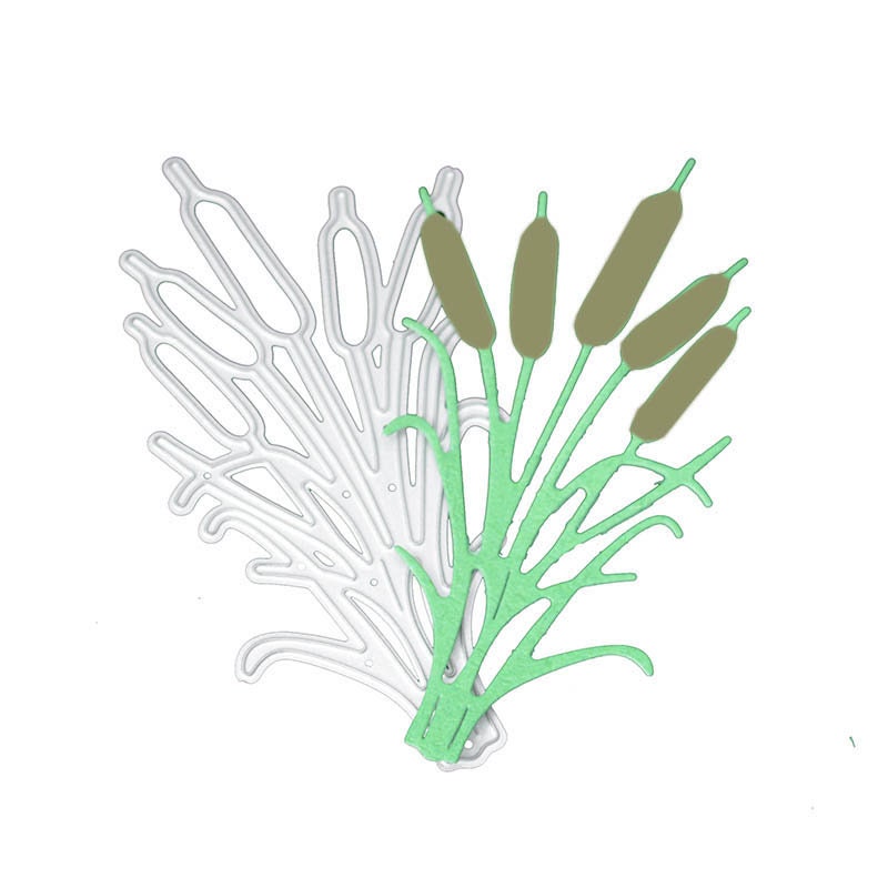 6 Pezzi Stampini Goffratura Metallo Fustelle Metallo Fiori - Foto 3