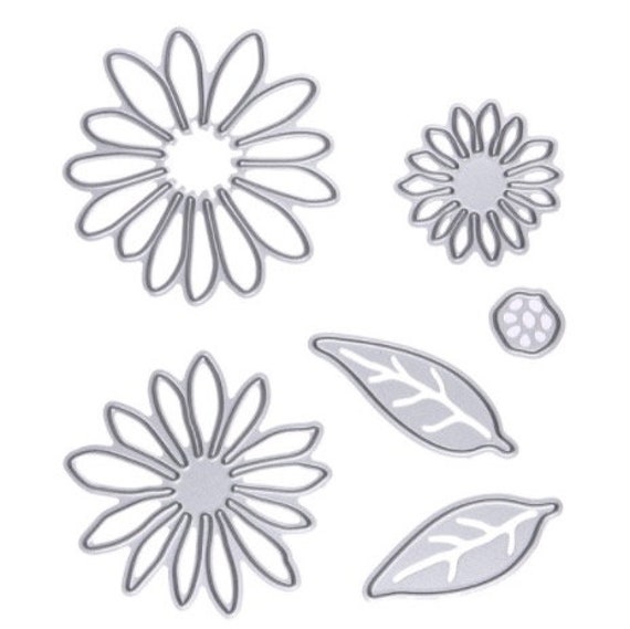 Fustelle Metalliche Fiore Prugna Fustelle In Metallo A Forma Di Fiore, Stencil Per Goffratura, Per Fustelle Acciaio Per Scrapbooking