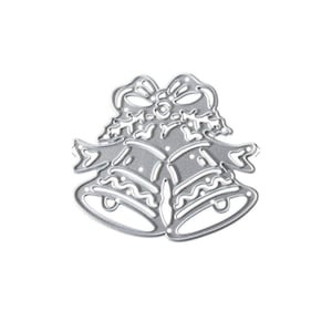 Fustelle in metallo per campanelle natalizie tintinnanti, fai da te, stencil decorativi per scrapbooking, biglietti d'auguri, modelli