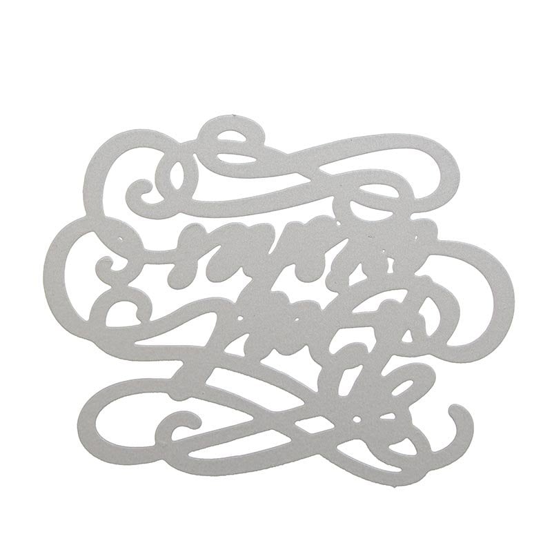 Happy Words With Shadow Greetings, Fustelle In Metallo Per Realizzare