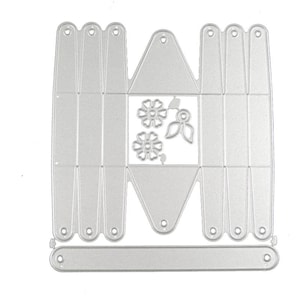 Blumenkorb Metall gestanzt für DIY Scrapbooking Grußkarte, der Schablone Kohlenstoffstahl stanzt