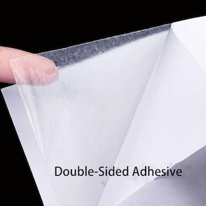 20Sheets 8.3x11.5In A4 Double-sided Adhesive/for DIY Art/Craft/Home Decorative image 1