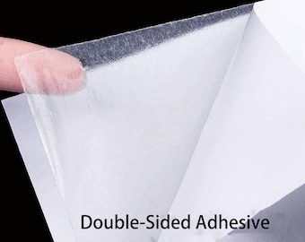 20Sheets 8.3x11.5In A4 Double-sided Adhesive/for DIY Art/Craft/Home Decorative