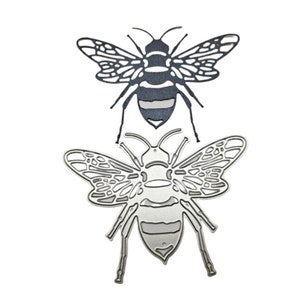 Bienen metall gestanzt| Metall schneide die| Scrapbooking Gestanzt für Scrapbooking, Grußkartenherstellung, Einladungskarte