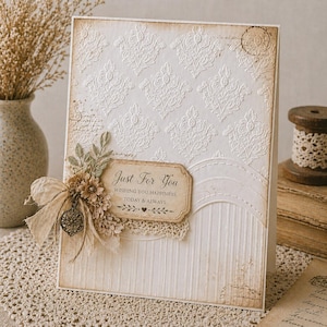 Folder do wytłaczania tła z motywem kwiatowym 125 x 180 mm do tworzenia kartek i scrapbookingu