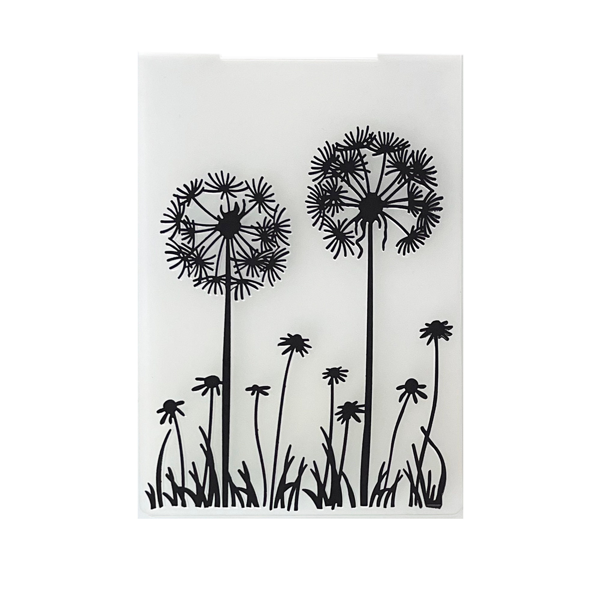 Dandelion Reindeer Embossing Folder, Card Making Tool, 105x148mm - Etsy