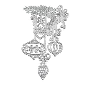 Ornamento natalizio Metal Cutting Die carbon steel Stencil per scrapbooking fai-da-te / album fotografico Decorative Embossing carte di carta fai-da-te