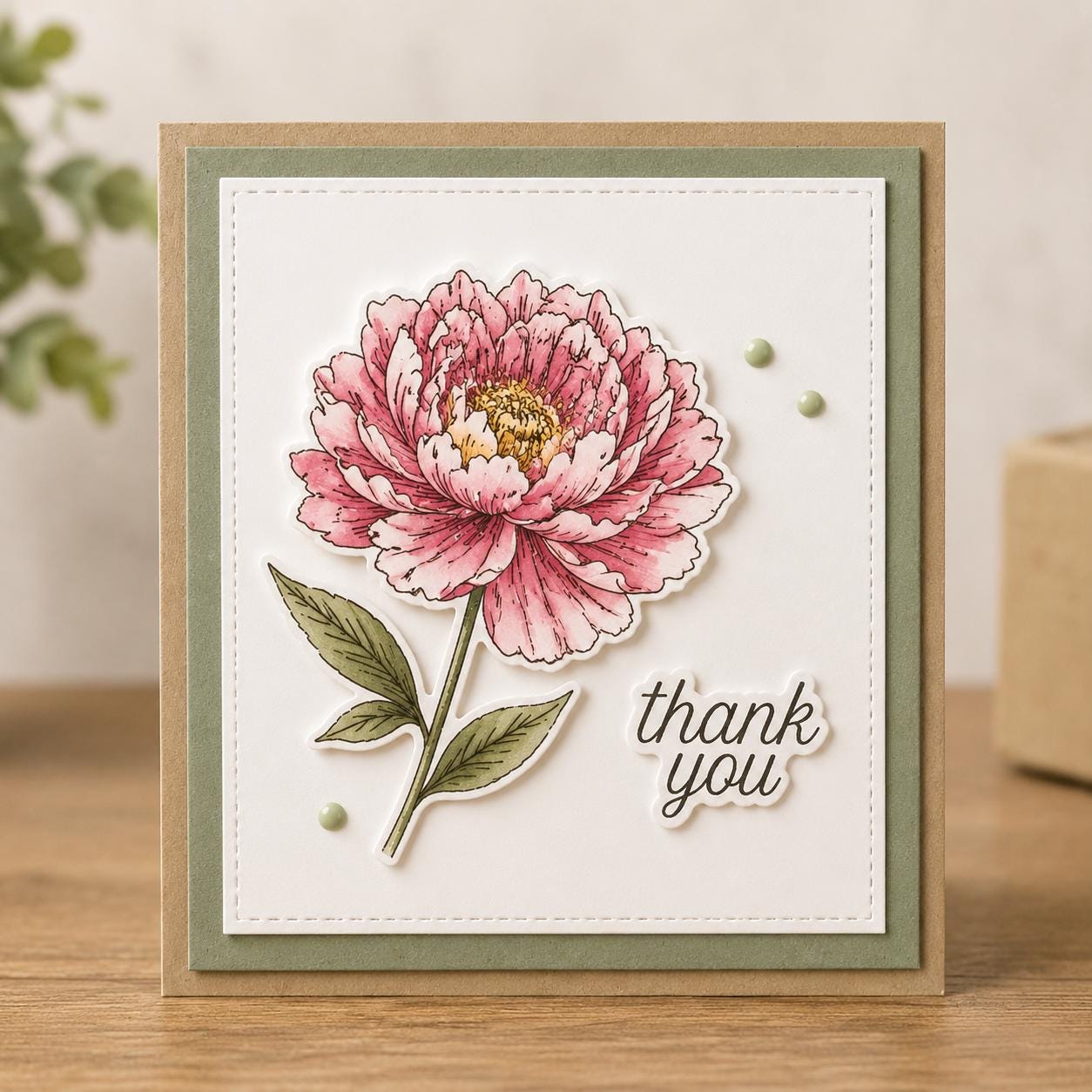 Flower Blooming Clear Stamp Rubber Seal for Card Making DIY ...