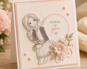 prima スクラップブッキング フラワーセット Prima Julie Nutting 「Bree」 スタンプ & ダイ セット 13 個