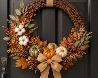 Natural Grapevine Wreath Base, DIY Craft & Candle Decor