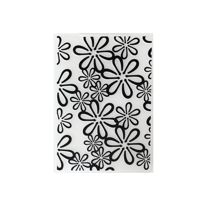 Flower & Bottle Embossing Folder, Card Making, 105x148mm - Etsy