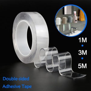 3cm Width Double Sided Tape Wall Adhesive Strips Removable Mounting ...